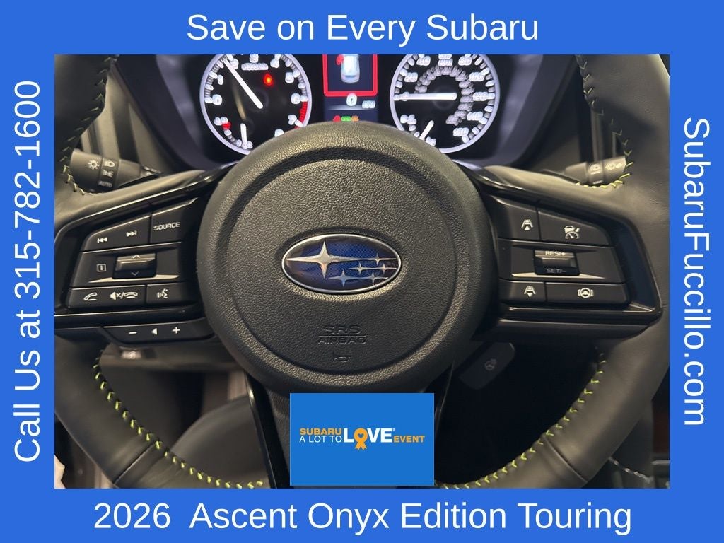 2026 Subaru ASCENT Onyx Edition Touring 7-Passenger