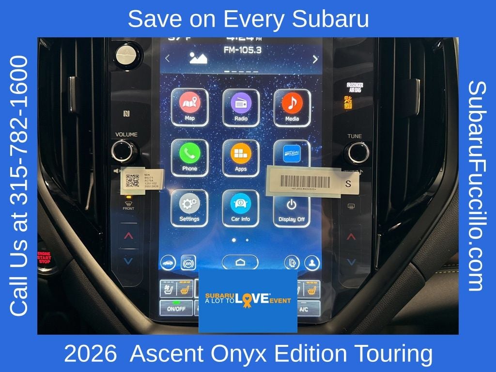 2026 Subaru ASCENT Onyx Edition Touring 7-Passenger