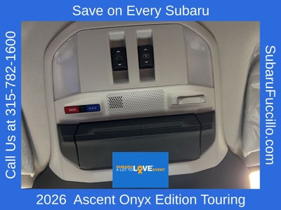 2026 Subaru ASCENT Onyx Edition Touring 7-Passenger