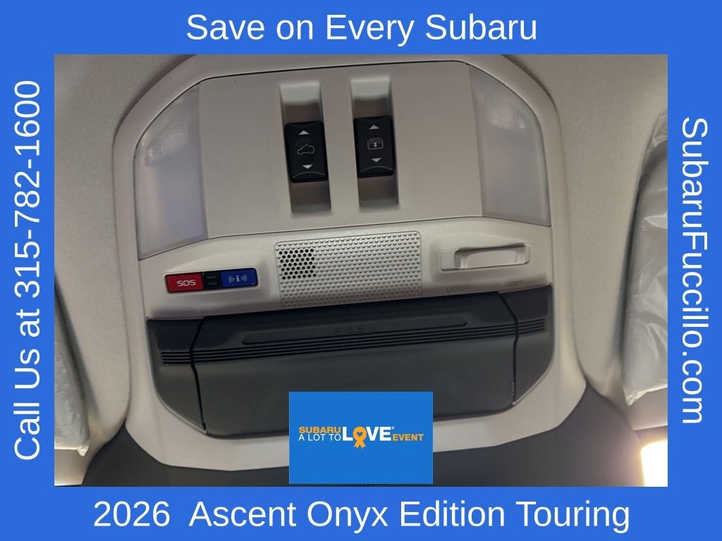 2026 Subaru ASCENT Onyx Edition Touring 7-Passenger