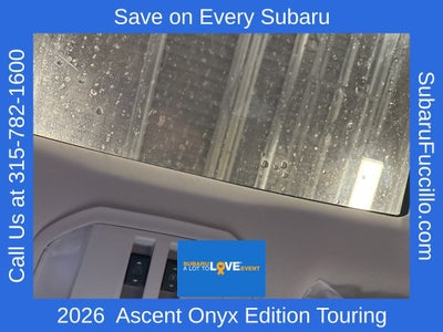 2026 Subaru ASCENT Onyx Edition Touring 7-Passenger
