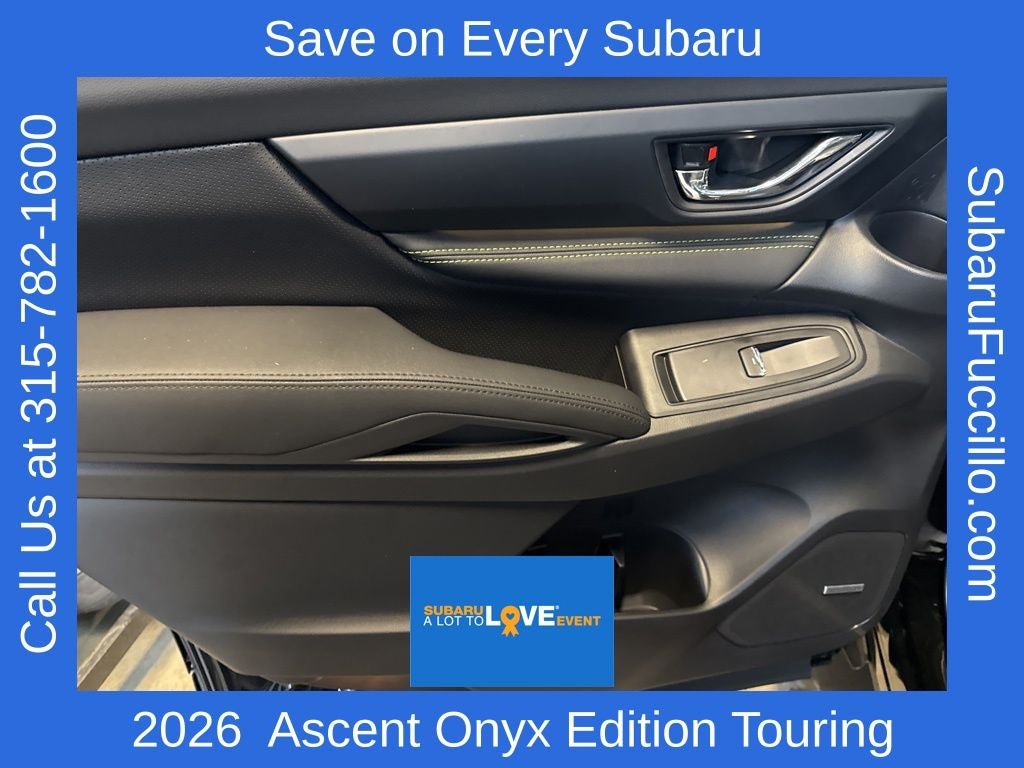 2026 Subaru ASCENT Onyx Edition Touring 7-Passenger