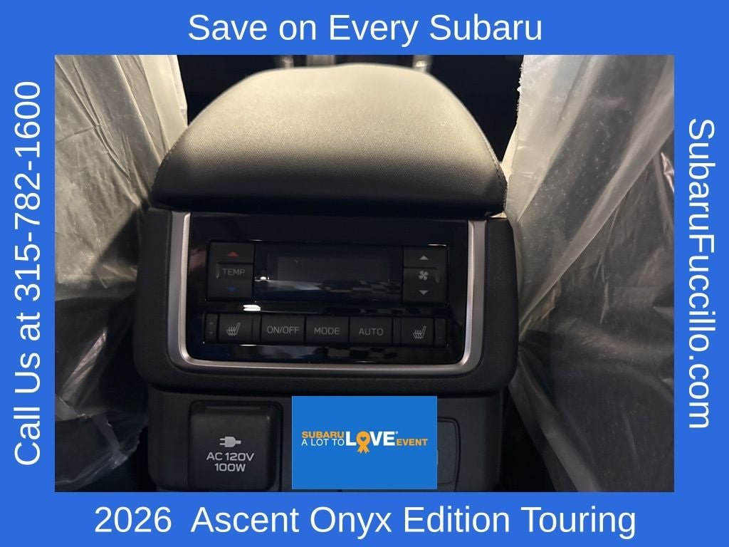 2026 Subaru ASCENT Onyx Edition Touring 7-Passenger