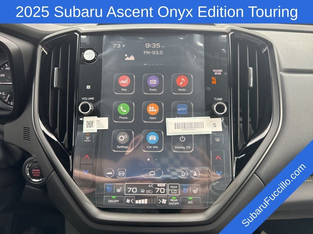 2025 Subaru ASCENT Onyx Edition Touring