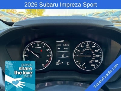 2026 Subaru IMPREZA Sport