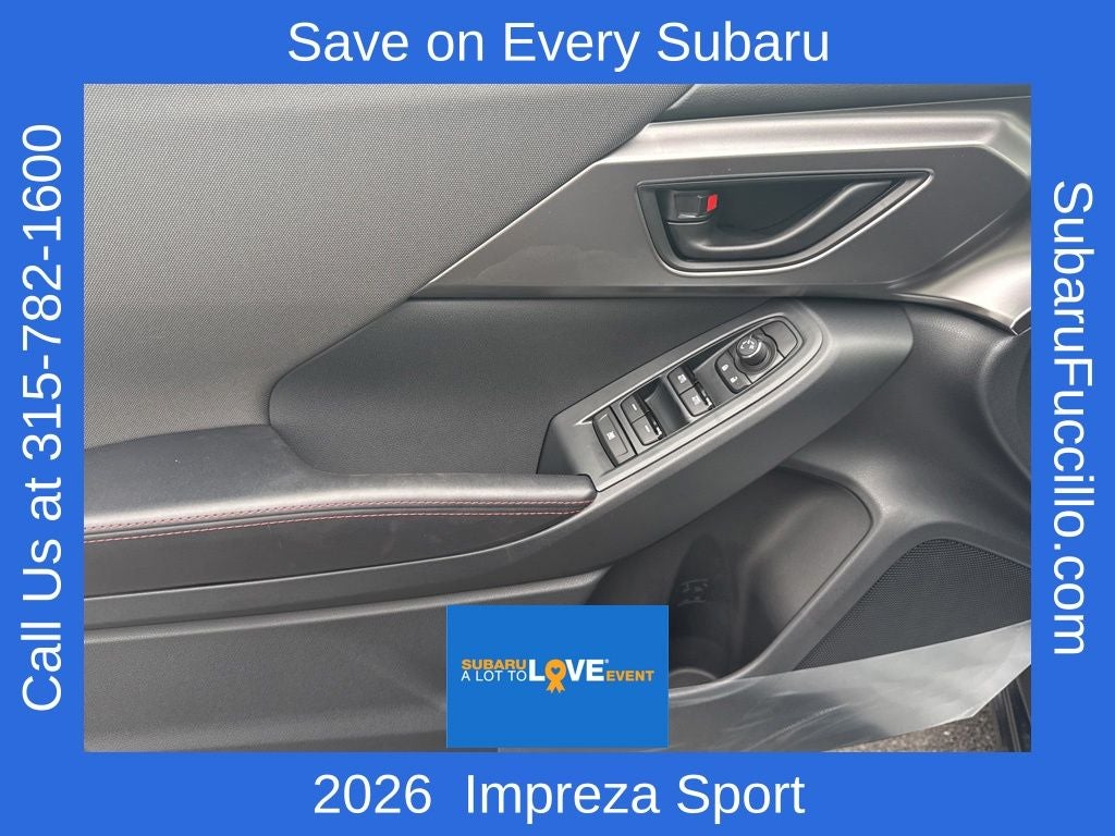 2026 Subaru IMPREZA Sport