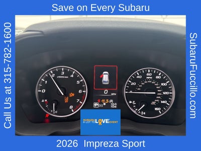 2026 Subaru IMPREZA Sport