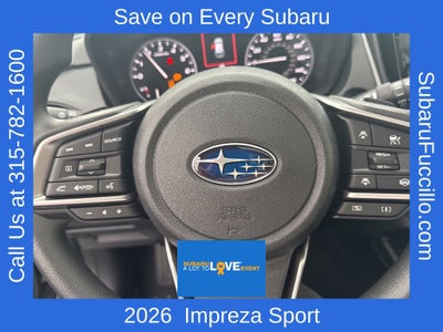 2026 Subaru IMPREZA Sport