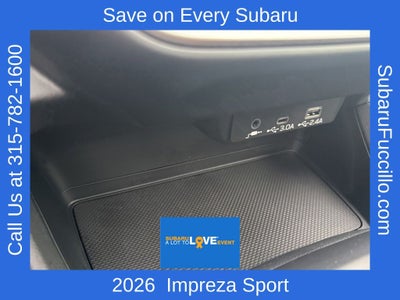 2026 Subaru IMPREZA Sport