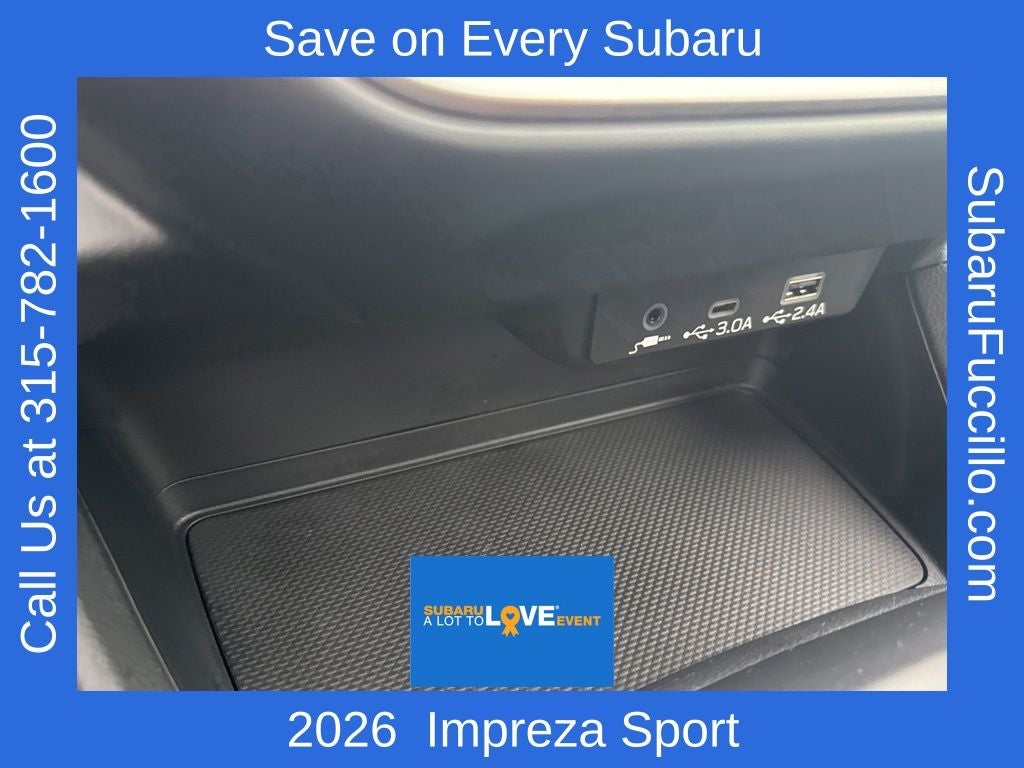2026 Subaru IMPREZA Sport