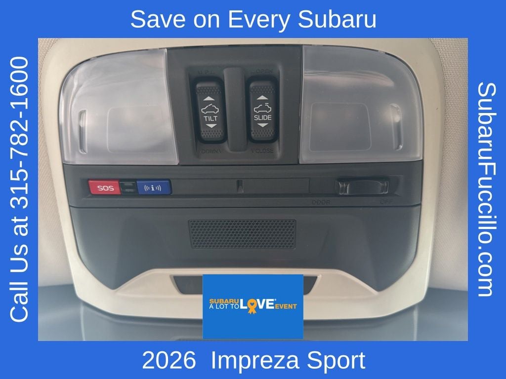 2026 Subaru IMPREZA Sport