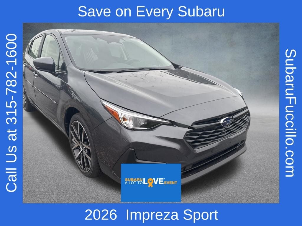 2026 Subaru IMPREZA Sport