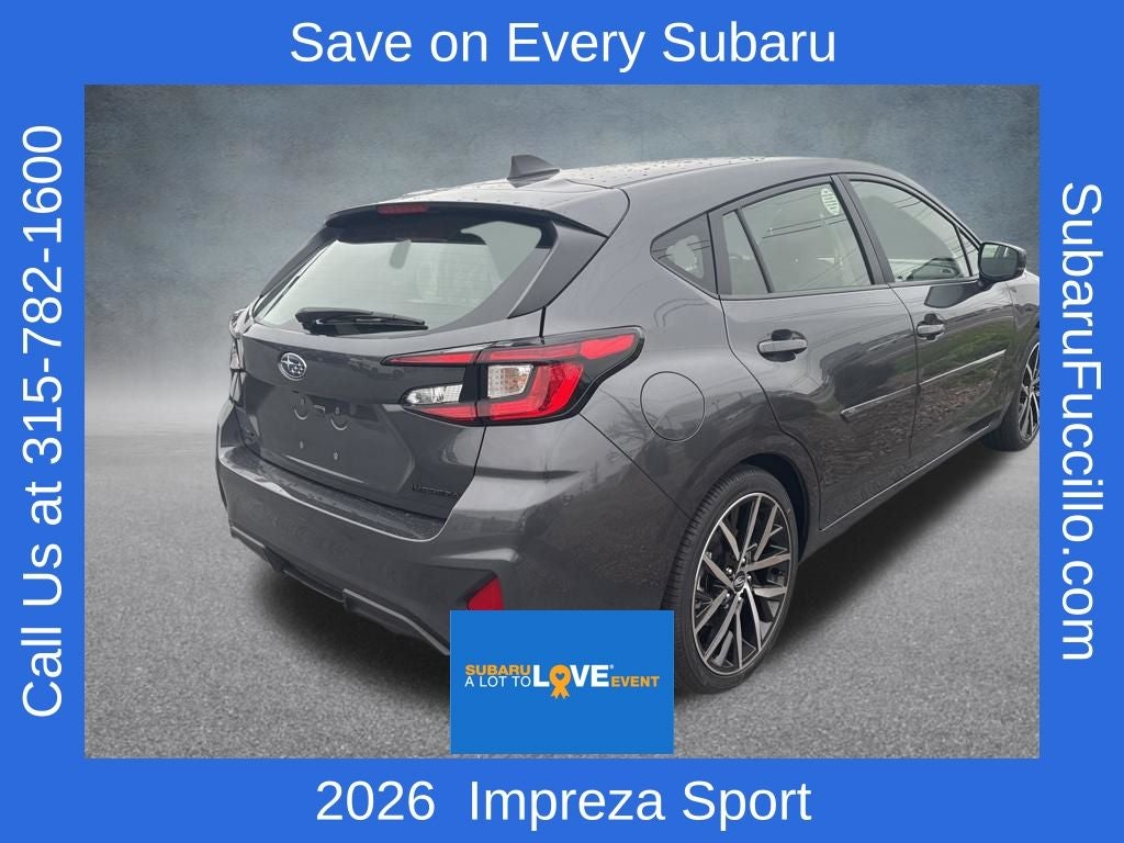 2026 Subaru IMPREZA Sport