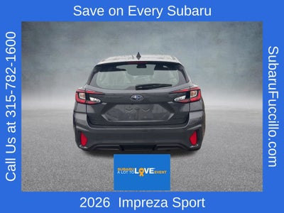 2026 Subaru IMPREZA Sport