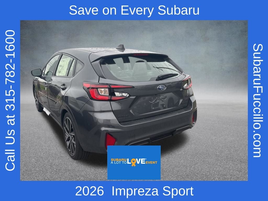 2026 Subaru IMPREZA Sport