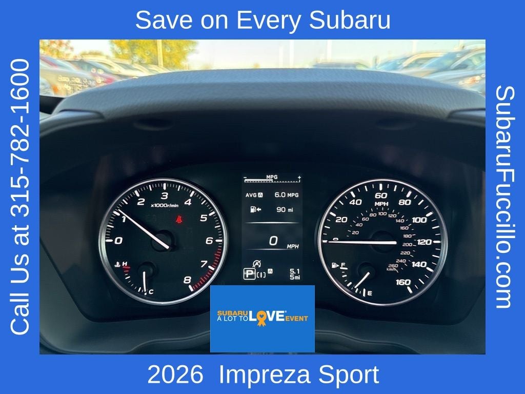 2026 Subaru IMPREZA Sport