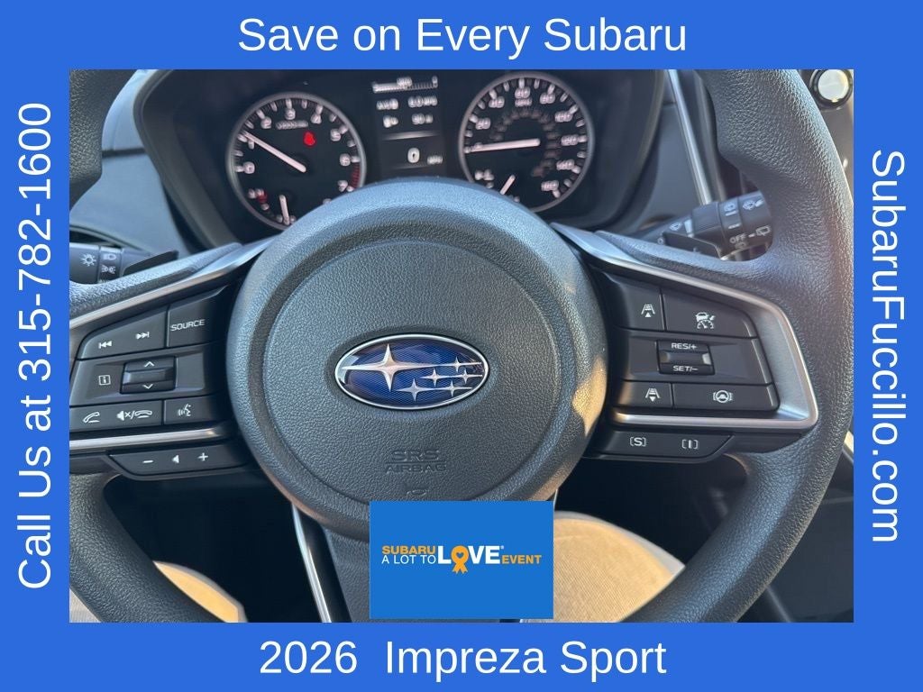 2026 Subaru IMPREZA Sport