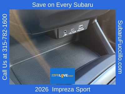 2026 Subaru IMPREZA Sport