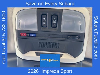 2026 Subaru IMPREZA Sport
