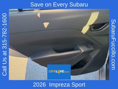 2026 Subaru IMPREZA Sport