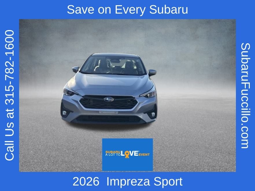 2026 Subaru IMPREZA Sport