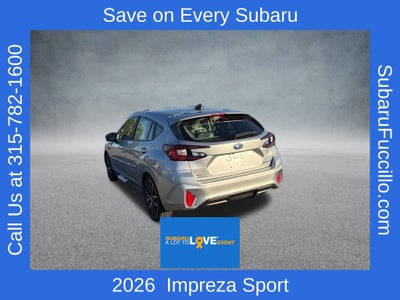 2026 Subaru IMPREZA Sport