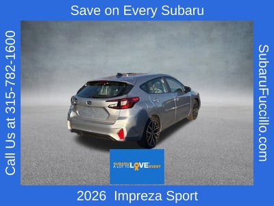 2026 Subaru IMPREZA Sport