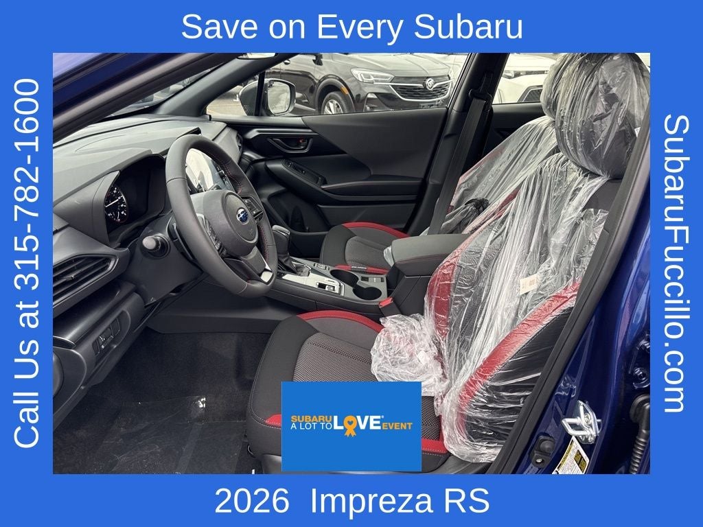 2026 Subaru IMPREZA RS