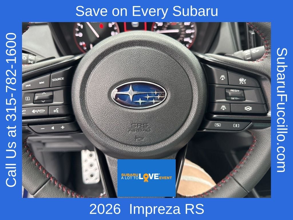2026 Subaru IMPREZA RS