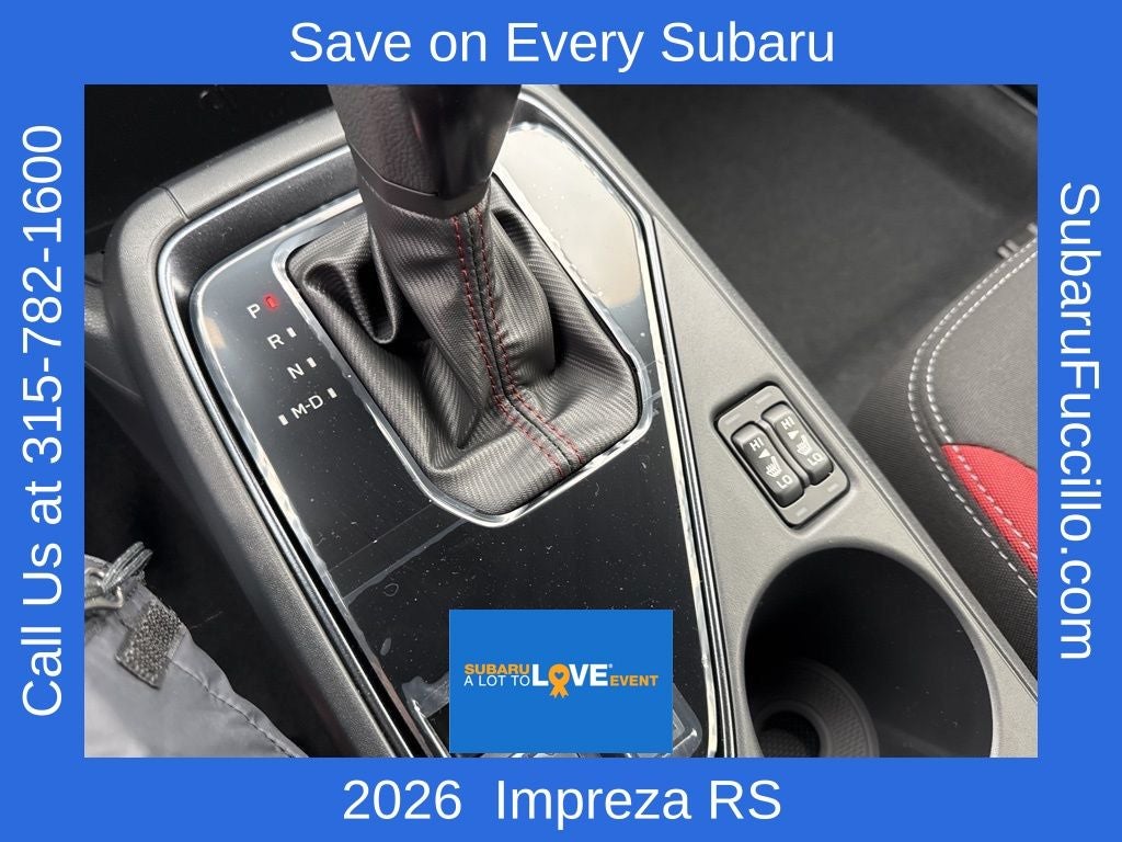 2026 Subaru IMPREZA RS