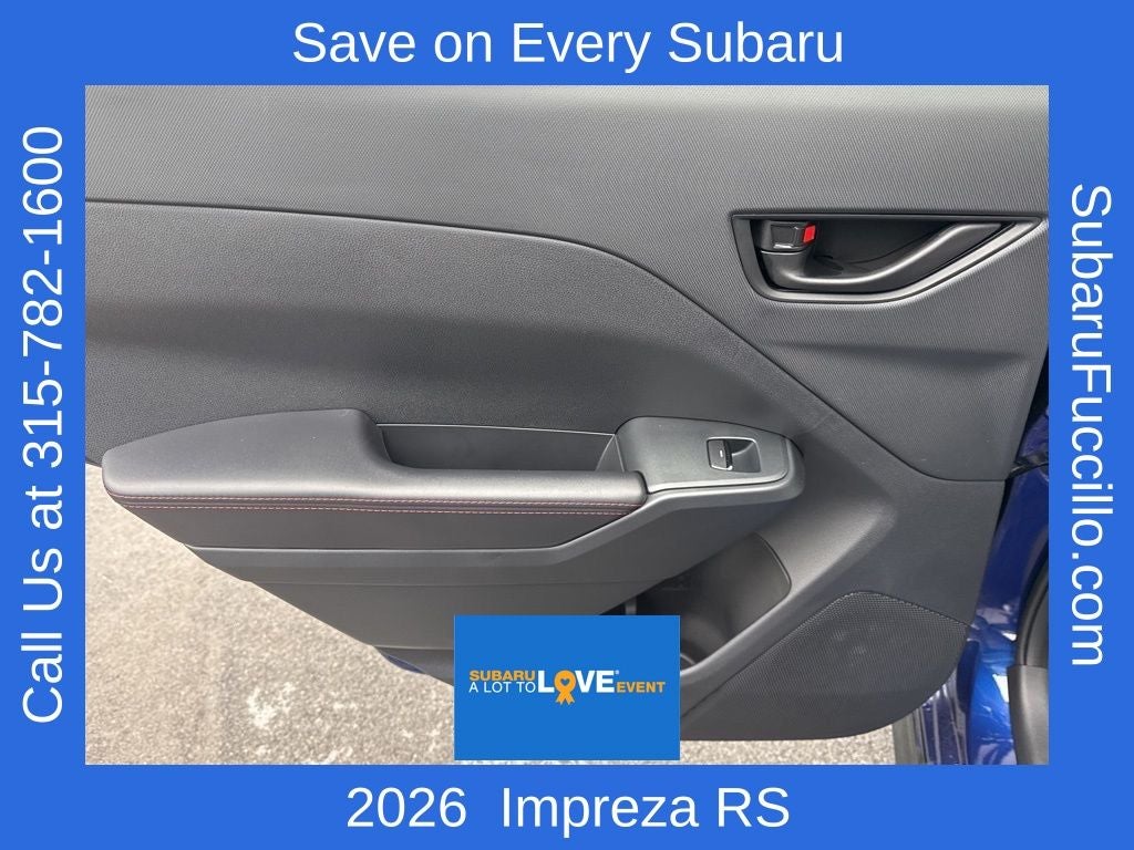 2026 Subaru IMPREZA RS