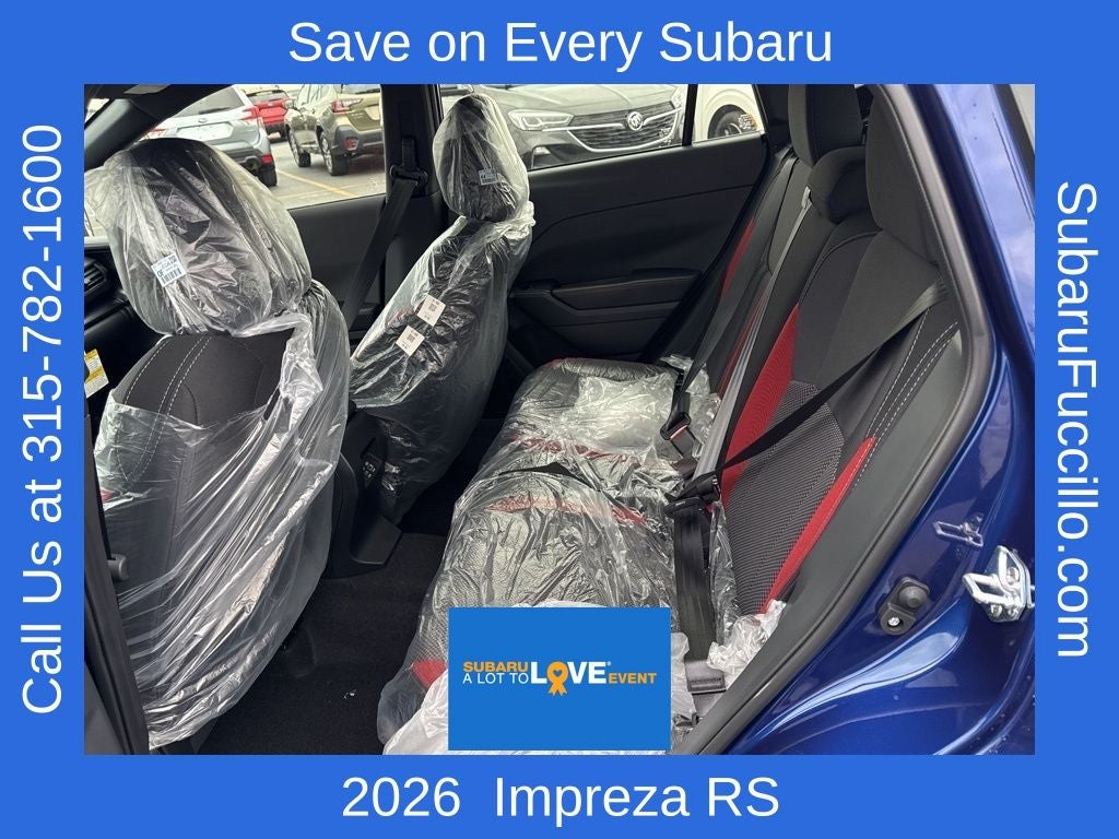 2026 Subaru IMPREZA RS