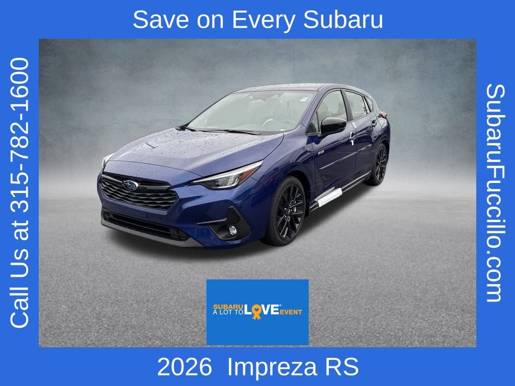 2026 Subaru IMPREZA RS