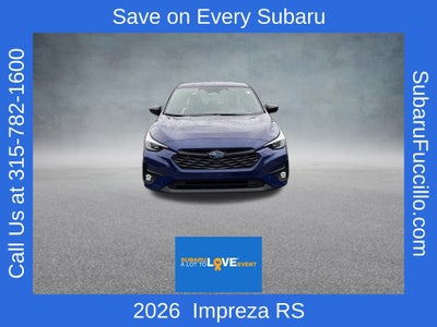 2026 Subaru IMPREZA RS