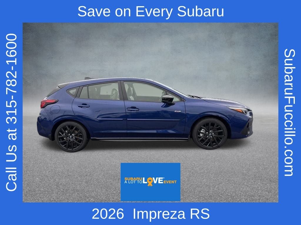 2026 Subaru IMPREZA RS