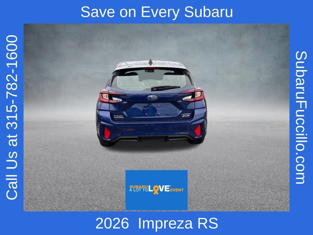 2026 Subaru IMPREZA RS