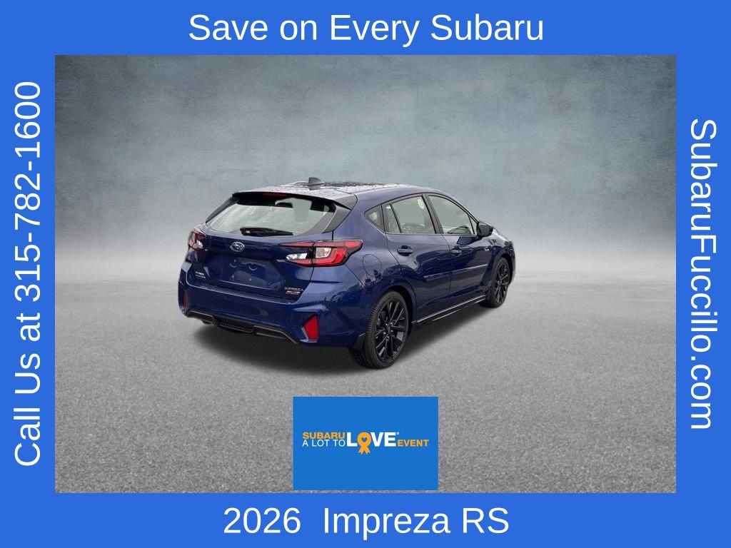 2026 Subaru IMPREZA RS