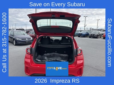 2026 Subaru IMPREZA RS