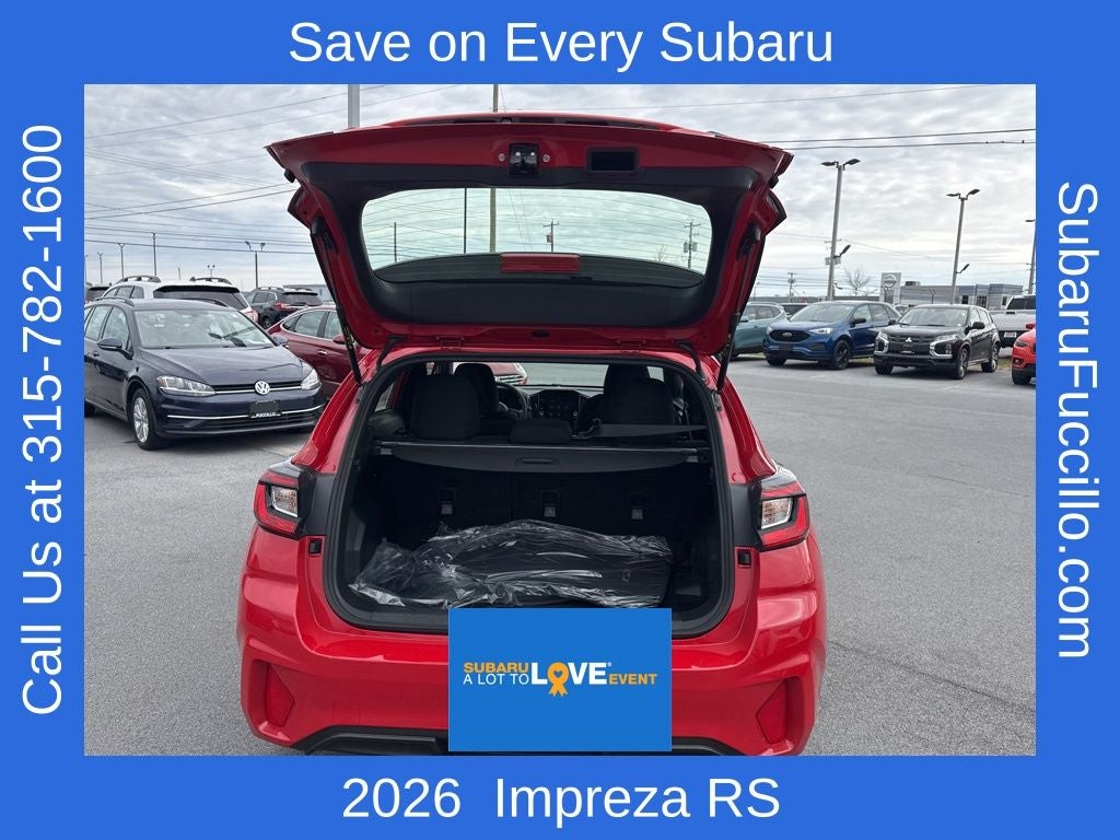 2026 Subaru IMPREZA RS