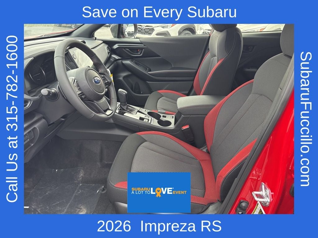 2026 Subaru IMPREZA RS