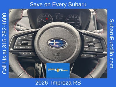 2026 Subaru IMPREZA RS