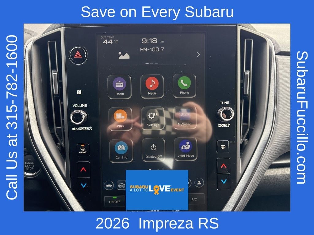 2026 Subaru IMPREZA RS