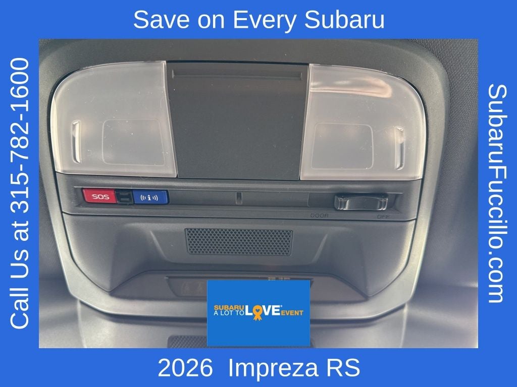 2026 Subaru IMPREZA RS