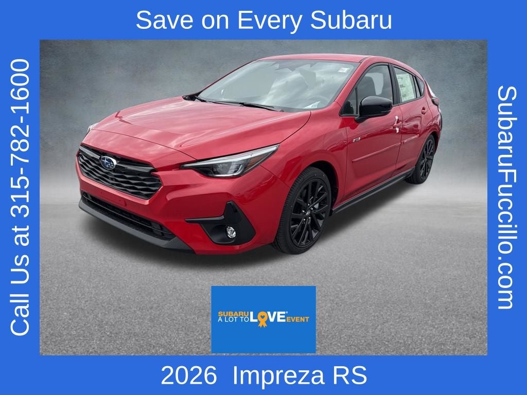 2026 Subaru IMPREZA RS