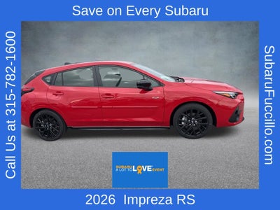 2026 Subaru IMPREZA RS
