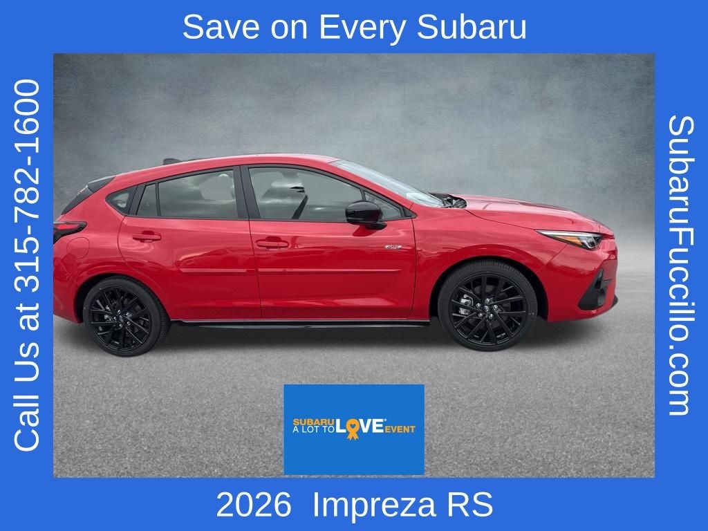 2026 Subaru IMPREZA RS