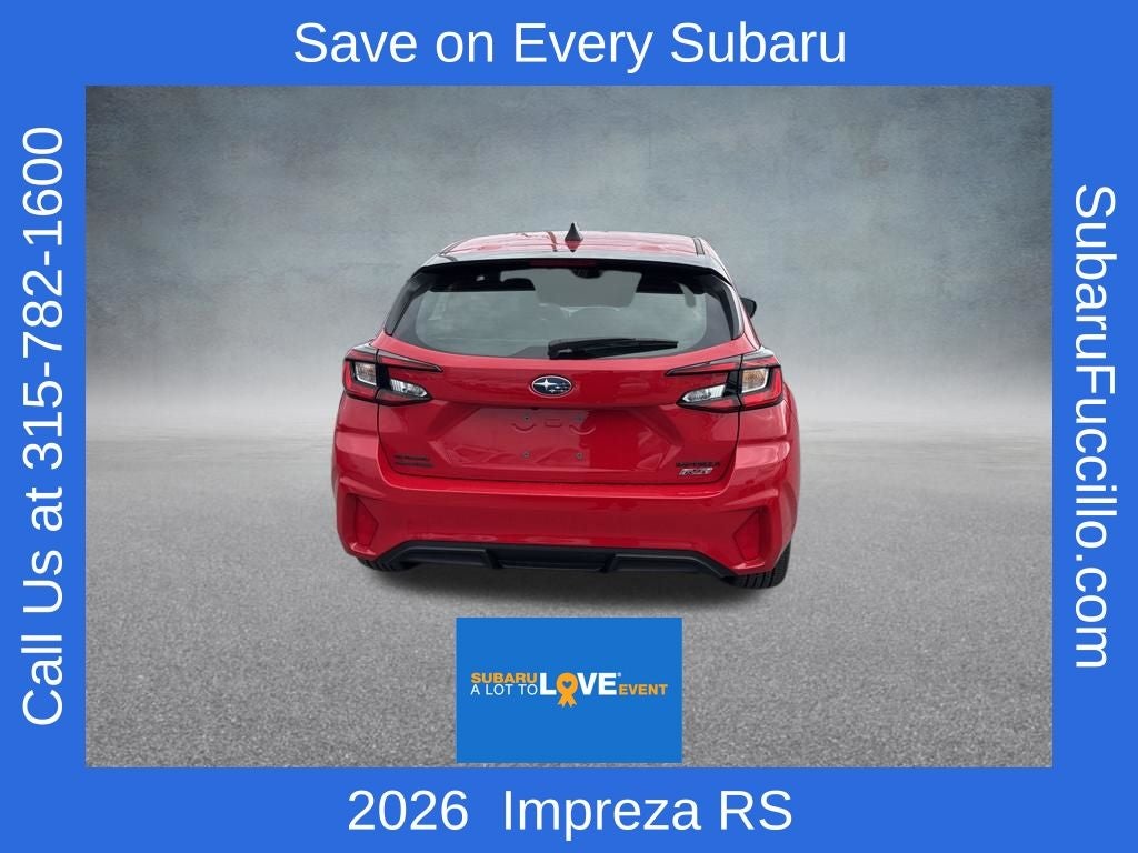 2026 Subaru IMPREZA RS
