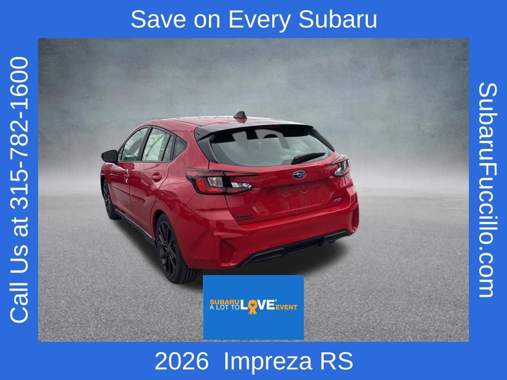 2026 Subaru IMPREZA RS
