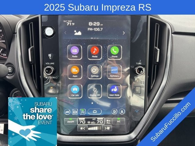 2025 Subaru IMPREZA RS