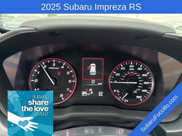 2025 Subaru IMPREZA RS